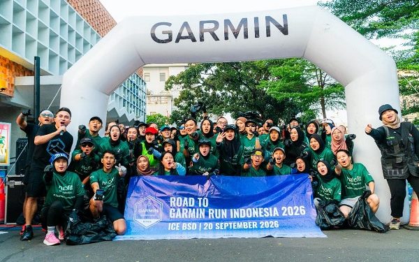Garmin dan Matters Ubah Sampah Plogging Jadi Plakat Pemenang Podium Garmin Run Indonesia 2026