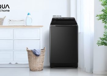 Inovasi AI Bikin Hasil Cucian Sempurna, AQUA Elektronik Hadirkan Mesin Cuci Pintar