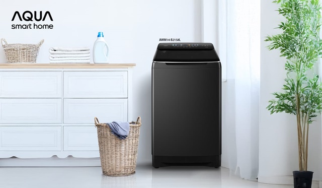 Inovasi AI Bikin Hasil Cucian Sempurna, AQUA Elektronik Hadirkan Mesin Cuci Pintar