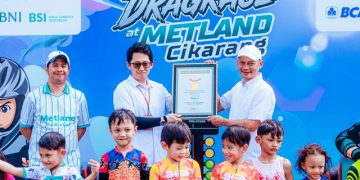 Metland Cikarang Cetak Rekor MURI Lewat Balap Pushbike 400 Anak, Perkuat Citra Kawasan Ramah Keluarga
