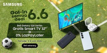 Samsung Catat Lonjakan Penjualan Saat Pertengahan Tahun di Lazada 6.6 Super WOW Sale