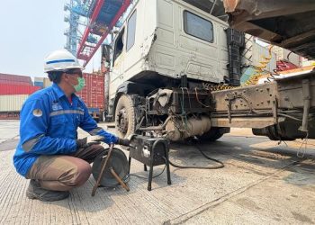 Perkuat Komitmen Green Port, IPC TPK Gelar Uji Emisi Gratis