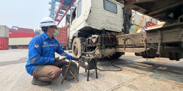 Perkuat Komitmen Green Port, IPC TPK Gelar Uji Emisi Gratis