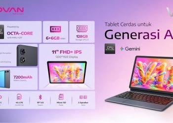 ADVAN Hadirkan Tablet V11 dengan Gemini AI