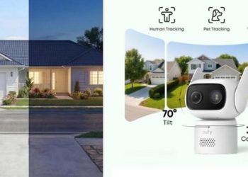 eufy Wired Cam C31, Kamera 360° Didukung AI Tracking, Sound & Cry Detection