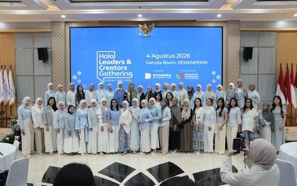Halal Indo 2026 Bersama Kreator Perkuat Ekosistem Industri Halal Nasional