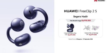 Segera Hadir di Indonesia, HUAWEI FreeClip 2 S Padukan Desain Airy C-Bridge dengan Audio Cerdas