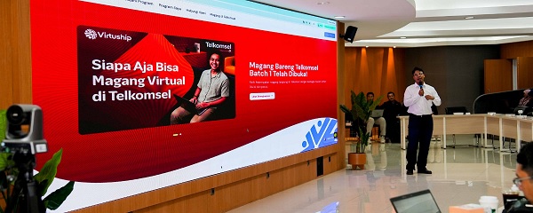Lewat Virtuship, Mahasiswa Kini Bisa Rasakan Pengalaman Kerja Nyata di Telkomsel