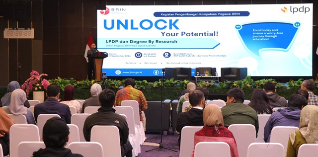 BRIN-LPDP Perkuat Talenta Riset Lewat Beasiswa