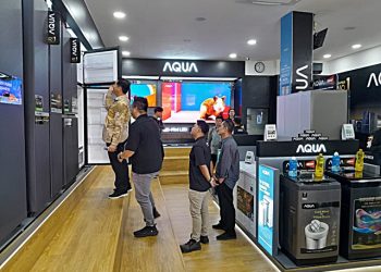 AQUA Elektronik Buka Brand Shop Cibinong, Perluas Jaringan dan Dekatkan Konsumen