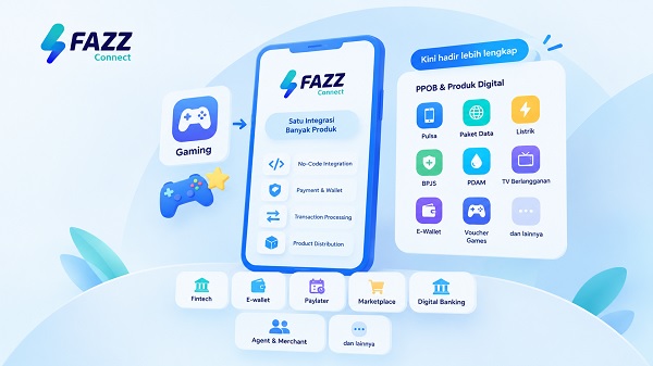 Fazz Connect Perluas Solusi No-Code dari Gaming ke PPOB