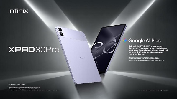 Meluncur di Indonesia, Infinix XPAD 30 Pro Dijual Mulai Rp3 Jutaan