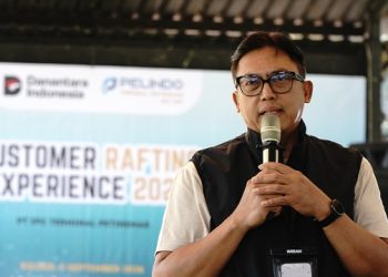 Meriahkan Harpelnas, IPC TPK Perkuat Ikatan Pelanggan Lewat Customer Rafting