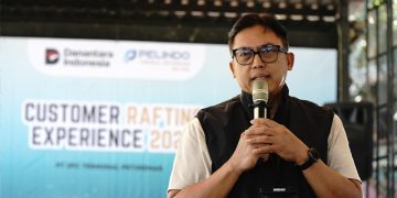 Meriahkan Harpelnas, IPC TPK Perkuat Ikatan Pelanggan Lewat Customer Rafting