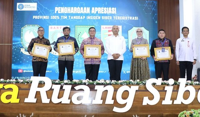 Kukuhkan 59 Tim Tanggap Insiden Siber, BSSN Perkuat Sinergi Nasional