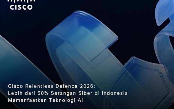 Laporan Cisco: Lebih dari 50% Serangan Siber di Indonesia Manfaatkan Teknologi AI