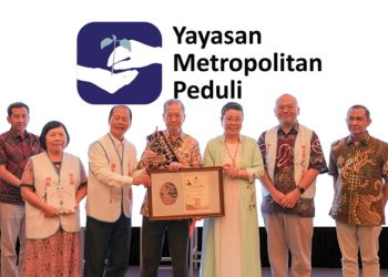 Pendiri dan Komisaris Metland Group Raih Fervent Global Love of Lives Award
