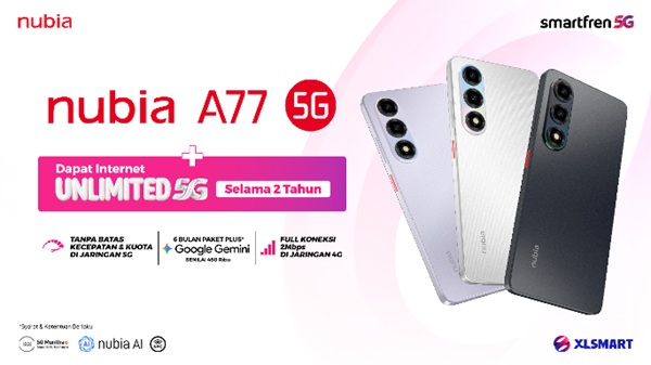 Jangkau Lebih Banyak Konsumen, nubia dan SMARTFREN Siapkan Layanan Unlimited 5G