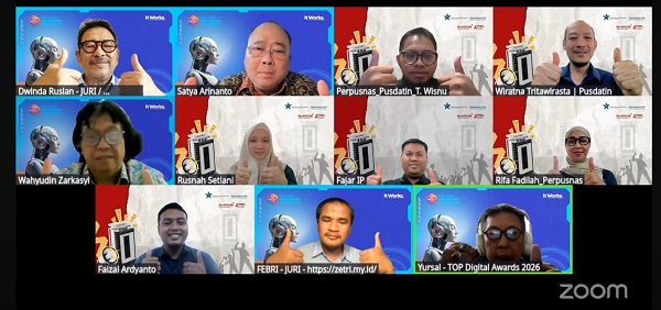 TOP Digital Awards 2026: Perpusnas Perkuat Ekosistem Perpustakaan Digital, Andalkan Integrasi Sistem dan AI Tepercaya