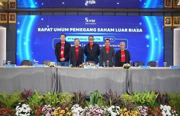 Gelar RUPSLB, SURGE Tunjuk Komut dan Dirut Baru